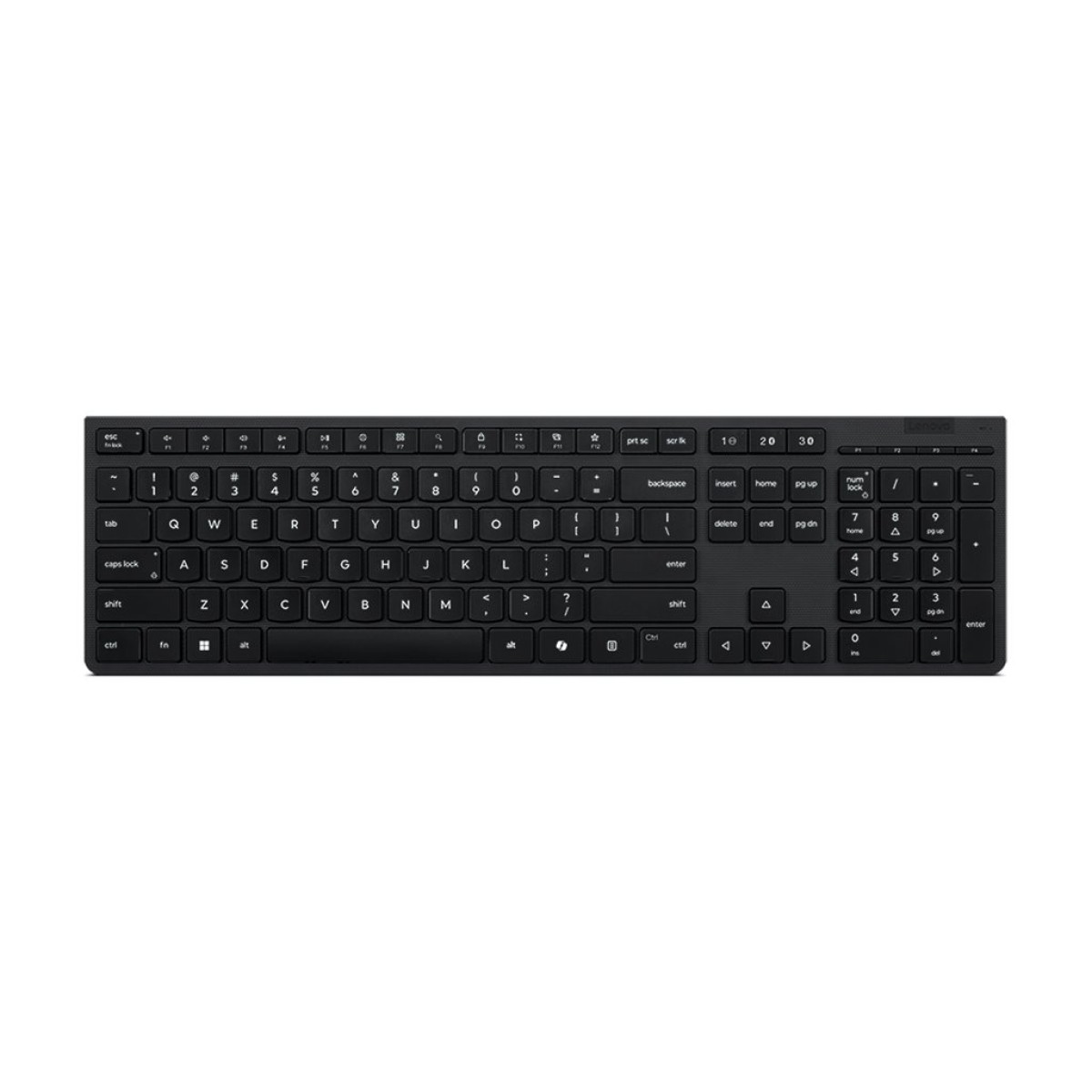 Lenovo Professional kabellose QWERTZ Tastatur grau