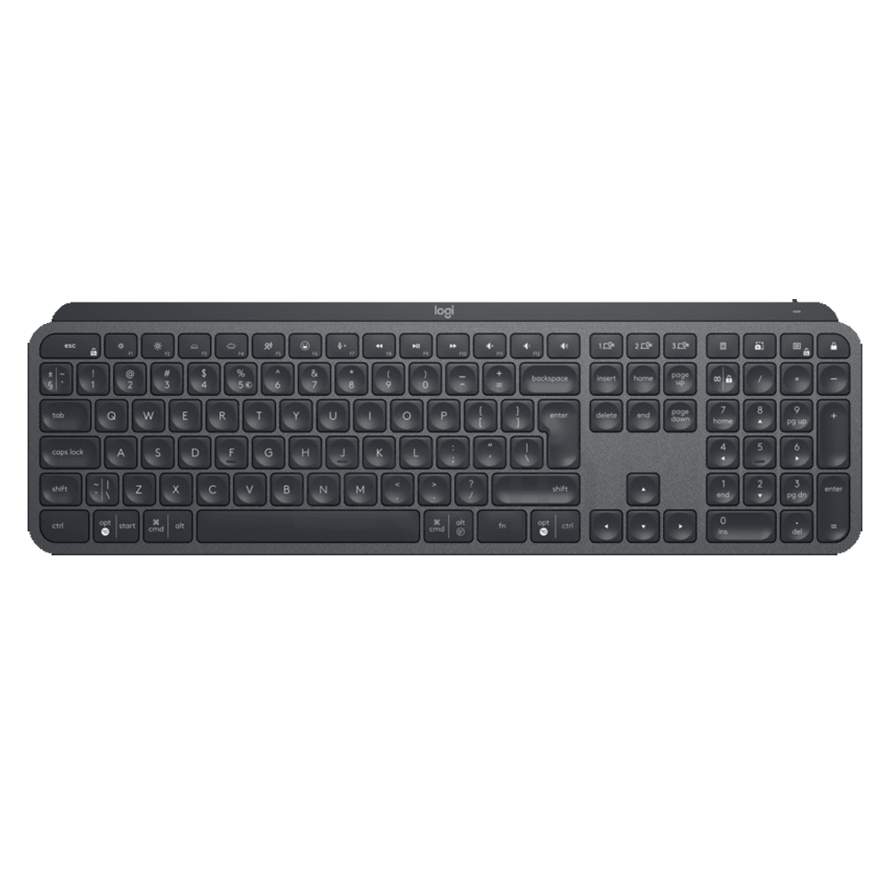 Logitech MX Keys for Business kabellose Tastatur mit Tastenbeleuchtung graphit