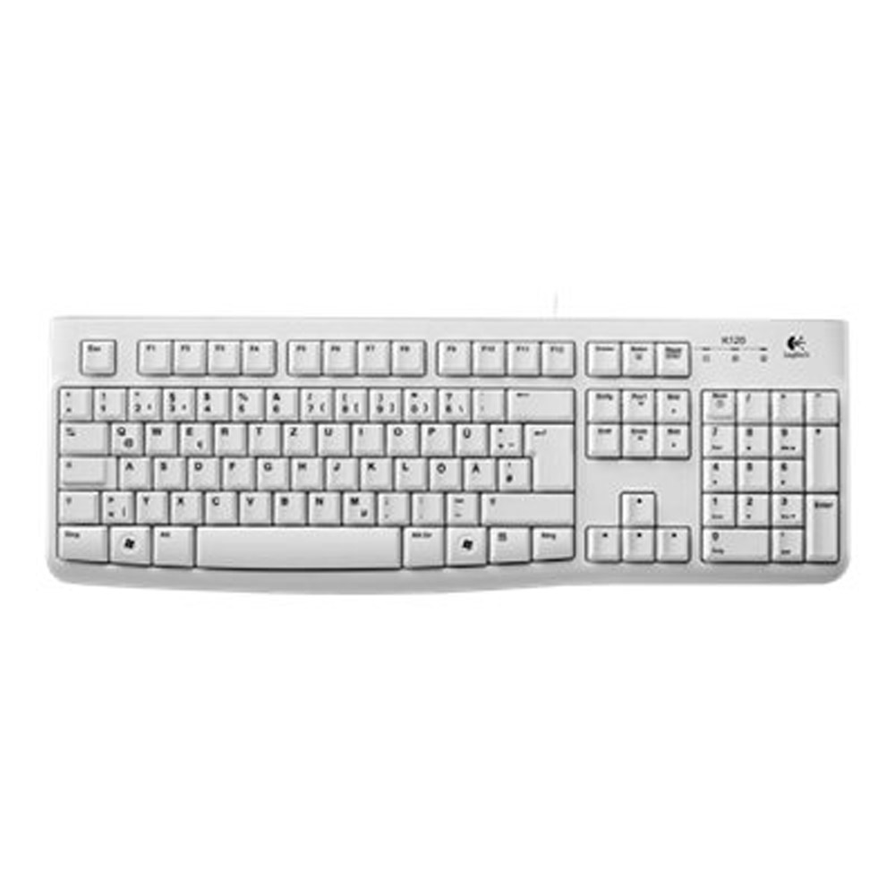 Logitech Keyboard K120 for Business weiß