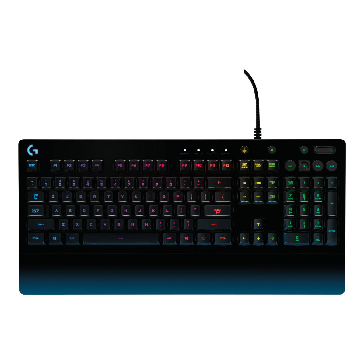 Logitech G213 Prodigy Gaming-Tastatur schwarz (2. Wahl)
