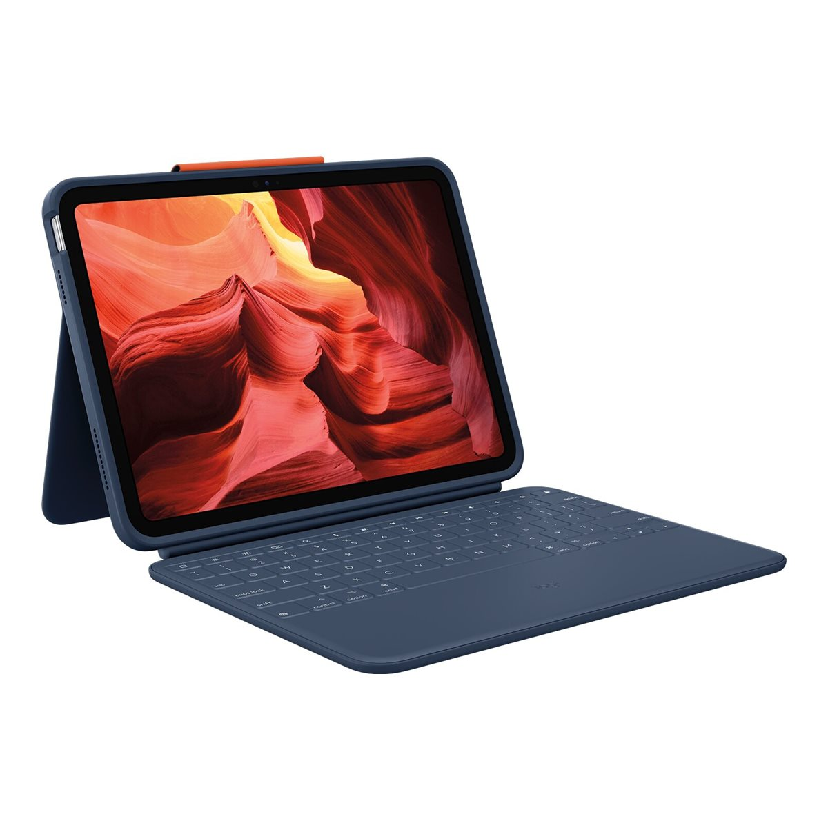 Logitech Rugged Combo 4 iPad-Tastatur classic blue