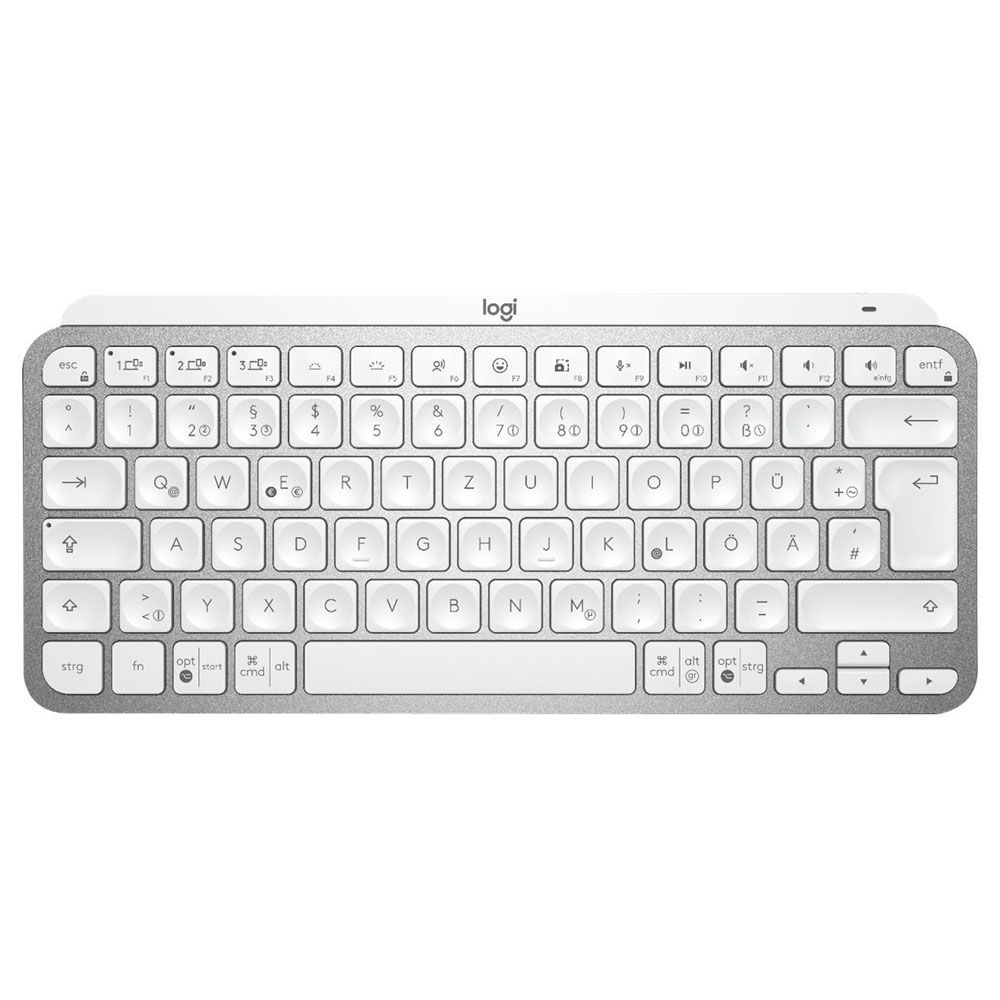 Logitech MX Keys Mini Tastatur hellgrau