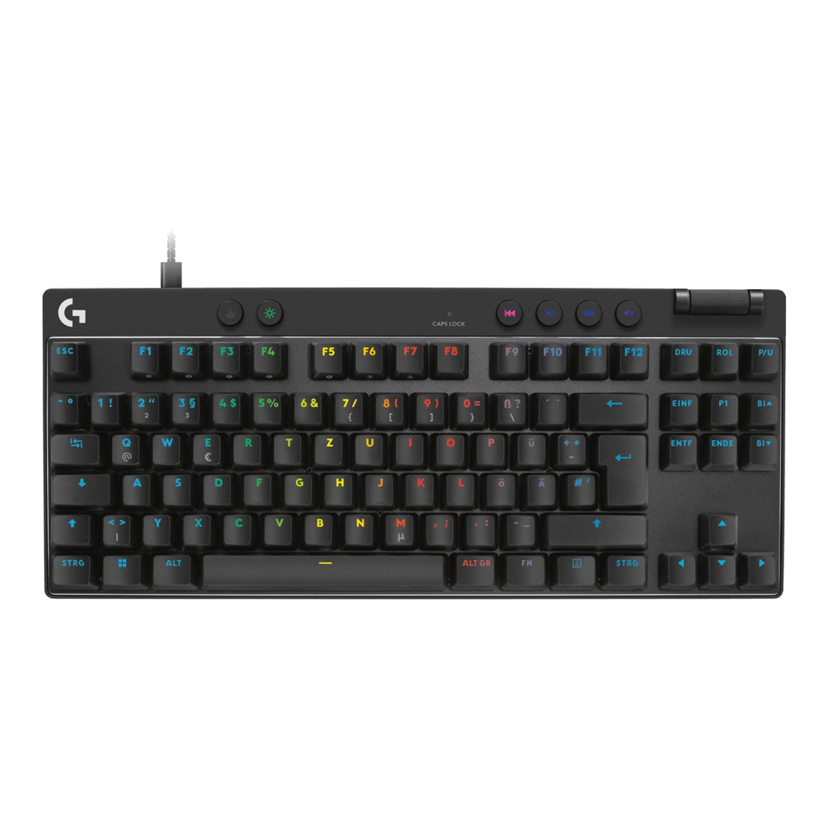Logitech G PRO X TKL Gaming Tastatur schwarz