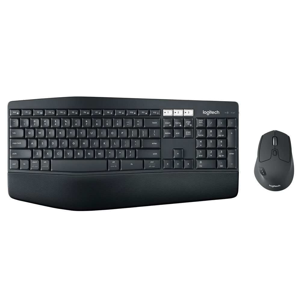 Logitech MK850 Funk-Tastatur-Maus-Set schwarz