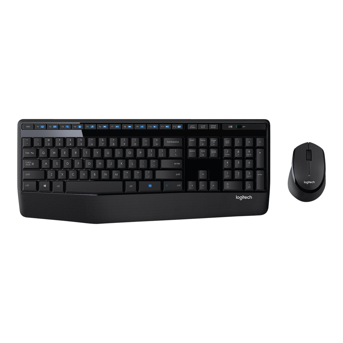 Logitech MK345 Tastatur-Maus-Set schwarz