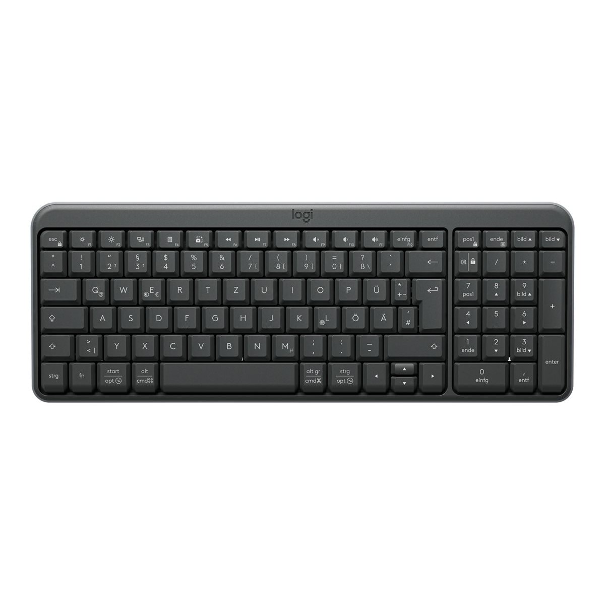 Logitech K250 Bluetooth-QWERTZ-Tastatur