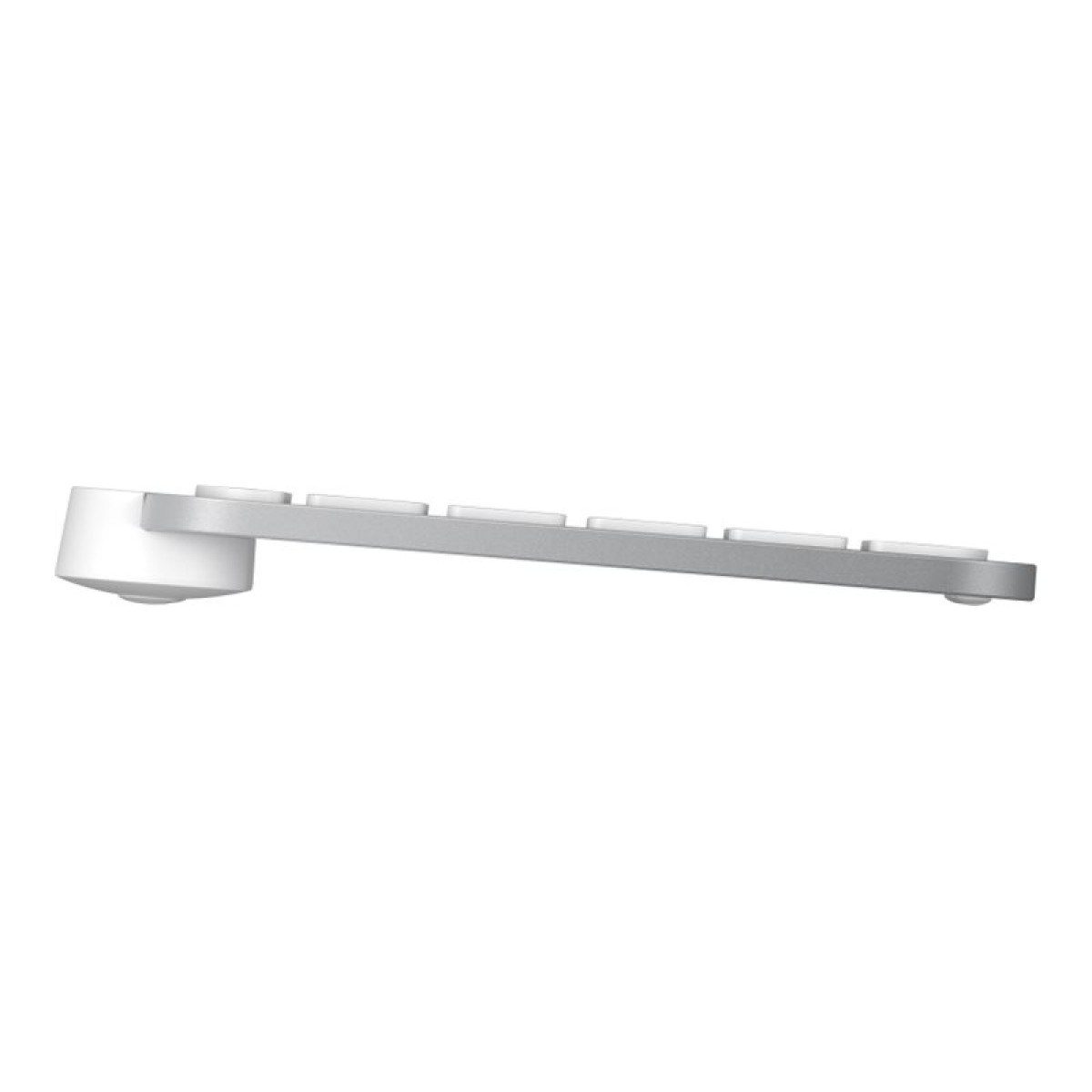 Logitech MX Keys S kabellose Tastatur US INT'L pale grey