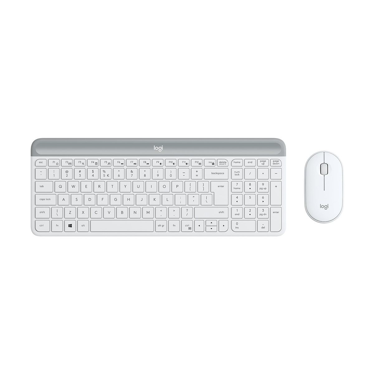 Logitech MK470 Slim Wireless Combo Tastatur-Maus-Set