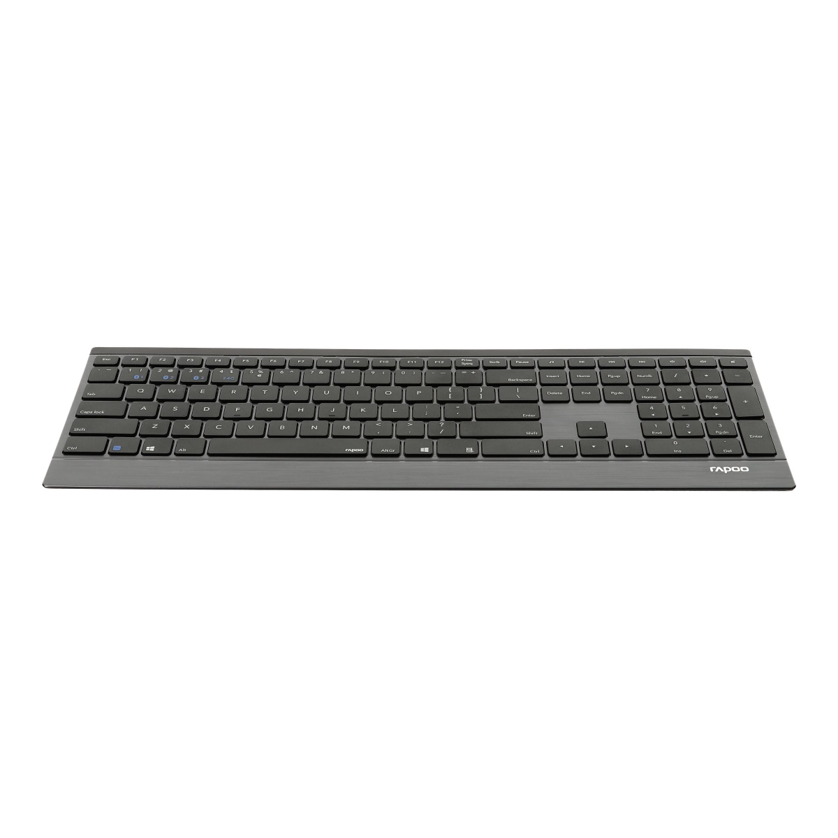 Rapoo 9500M Tastatur-Maus-Set schwarz