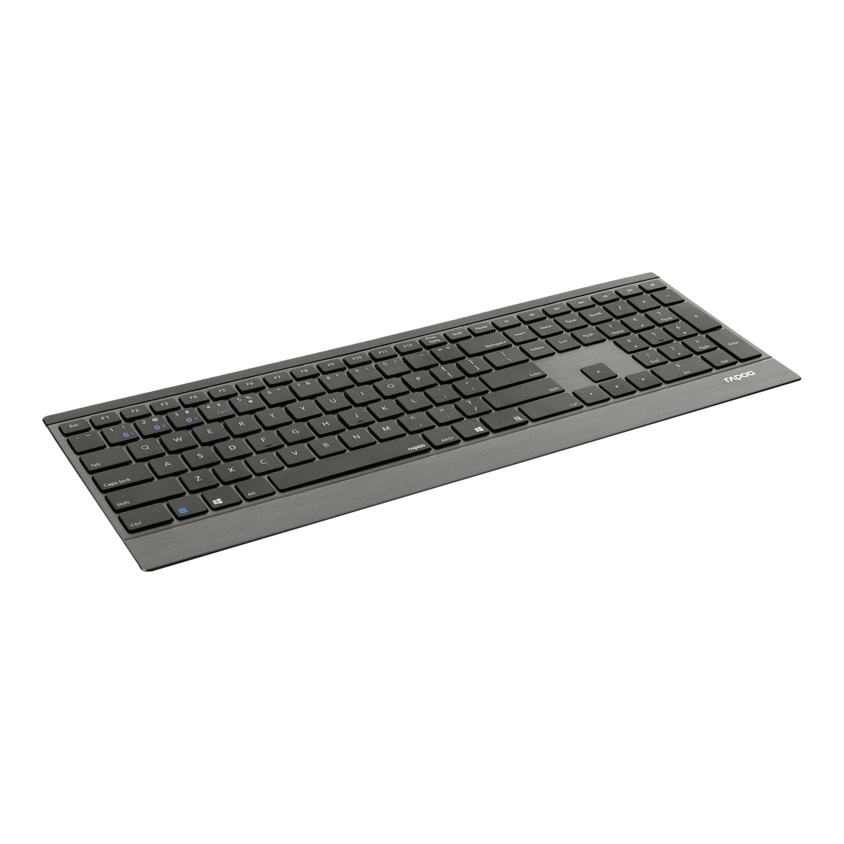 Rapoo 9500M Tastatur-Maus-Set schwarz