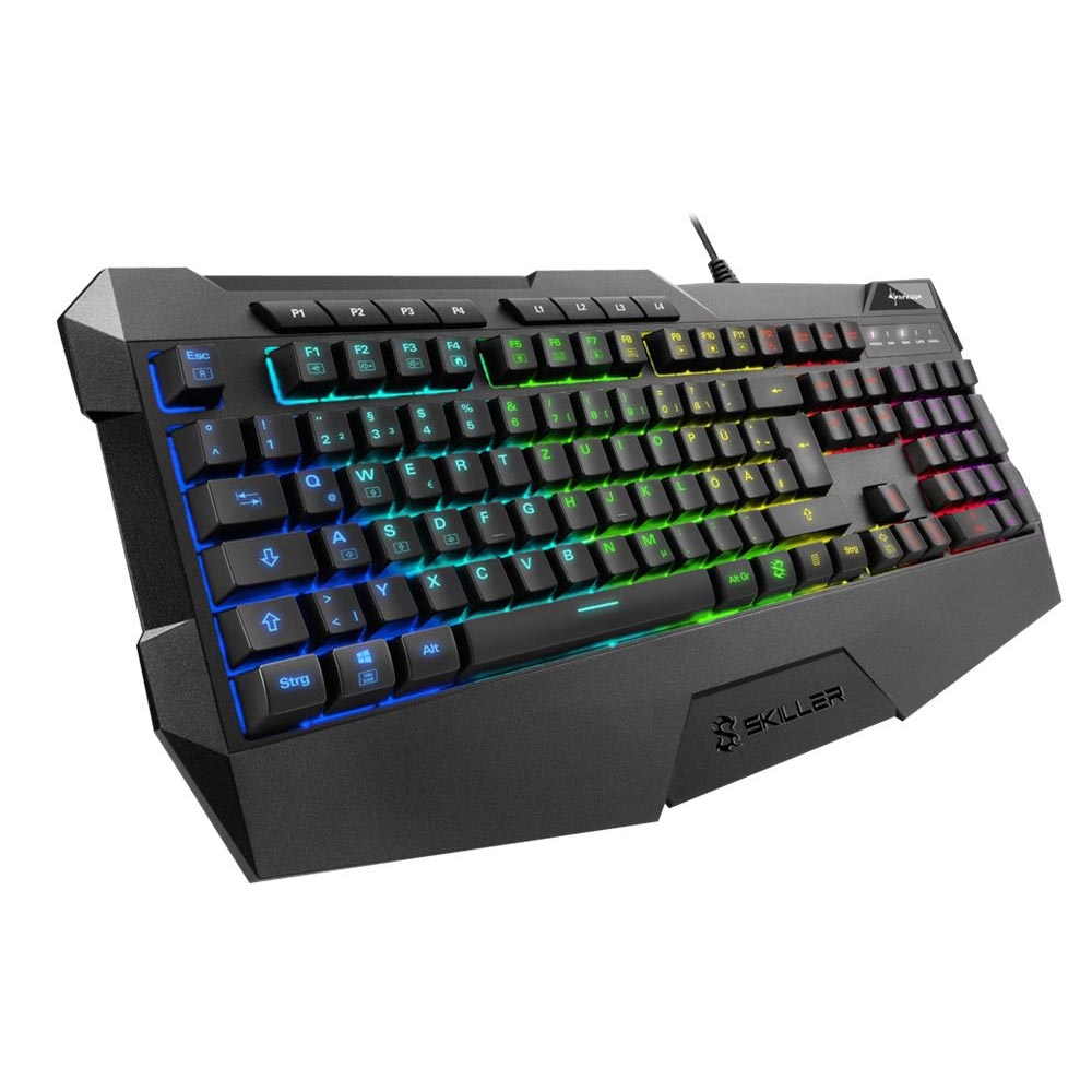 Sharkoon Skiller SGK4 Gaming Keyboard RGB schwarz
