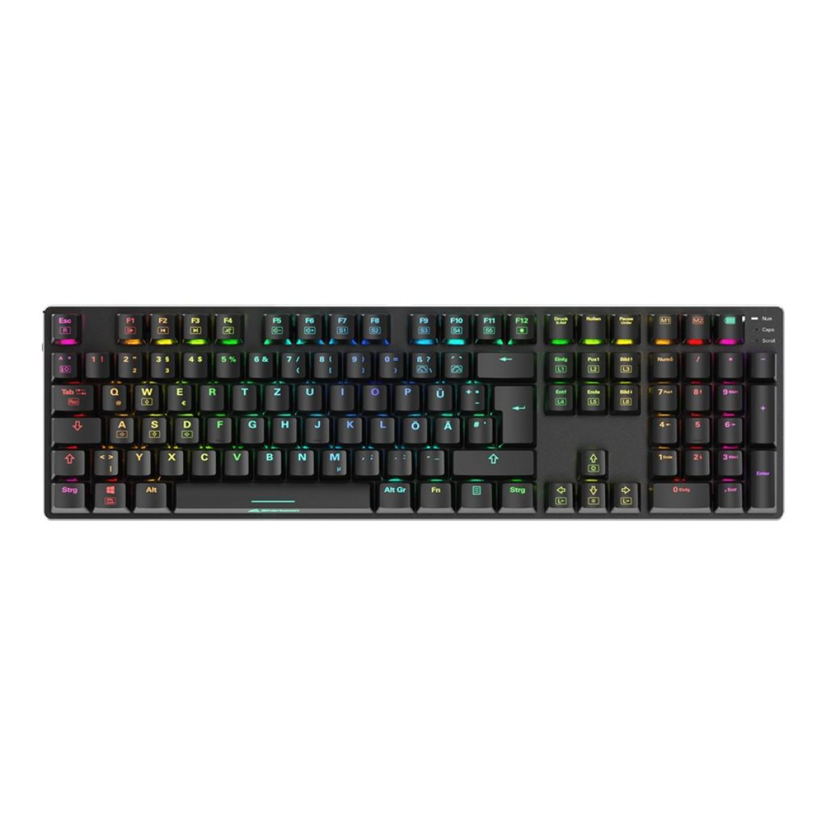 Sharkoon Skiller SGK36W Gaming-Tastatur schwarz
