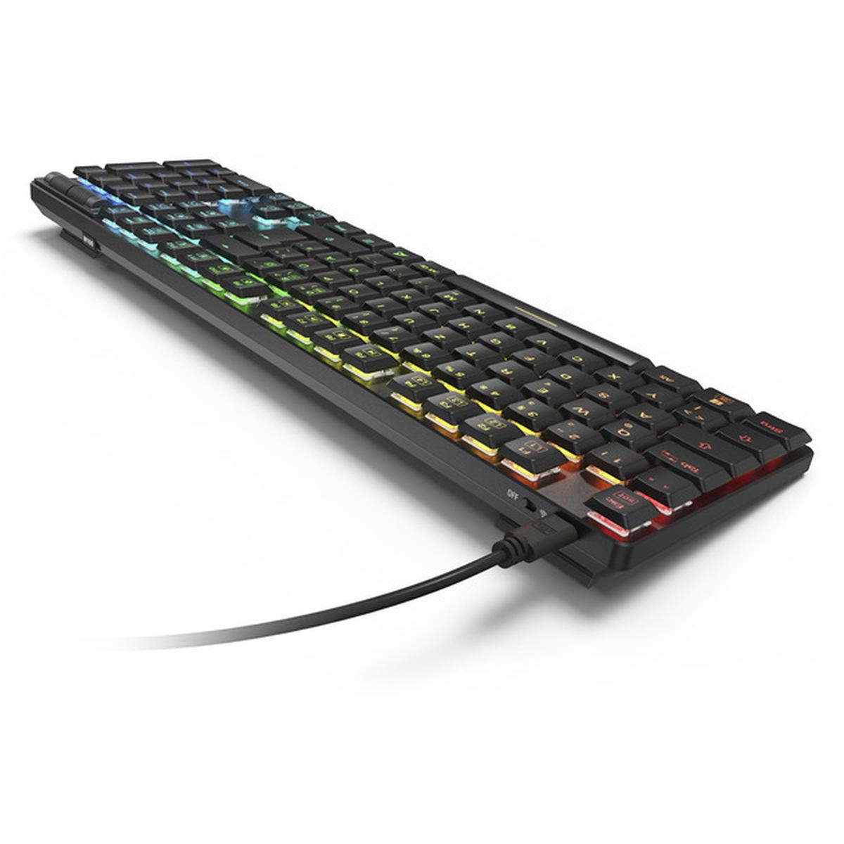 Sharkoon PureWriter W100 Tastatur schwarz