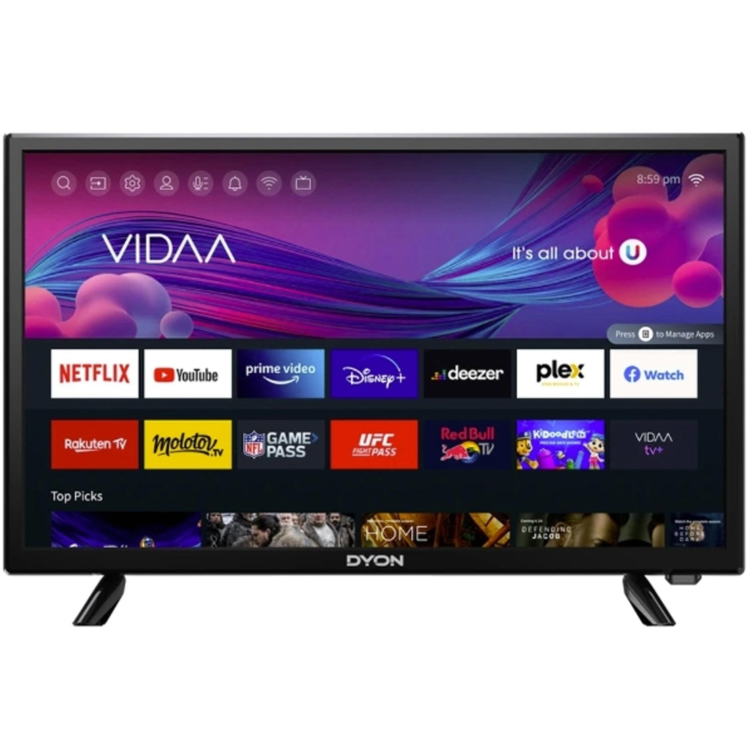 Dyon Smart 24 VX 60 cm (24 Zoll) LED-TV