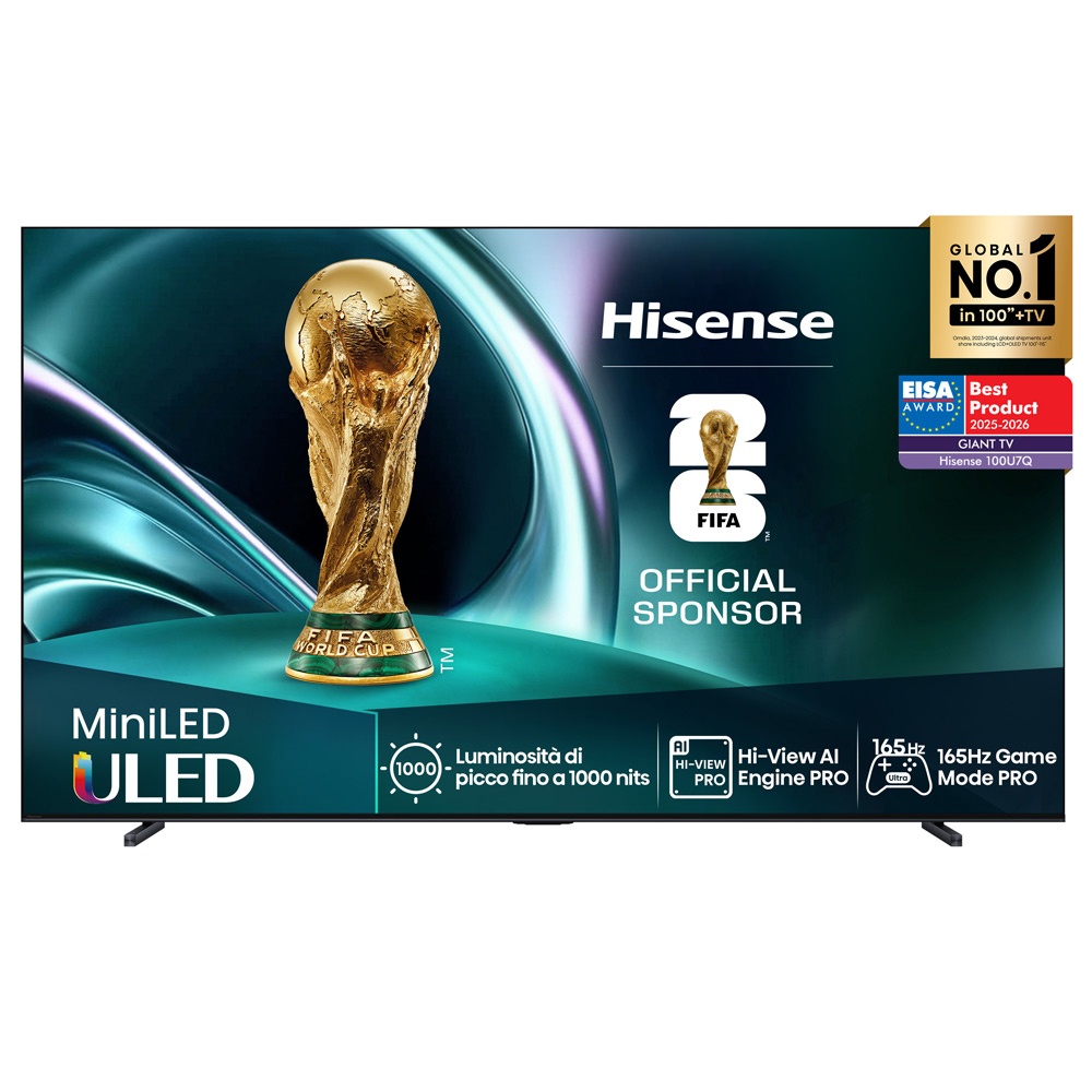 Hisense U7Q 100U7Q 254 cm (100 Zoll) 4K-ULED-TV