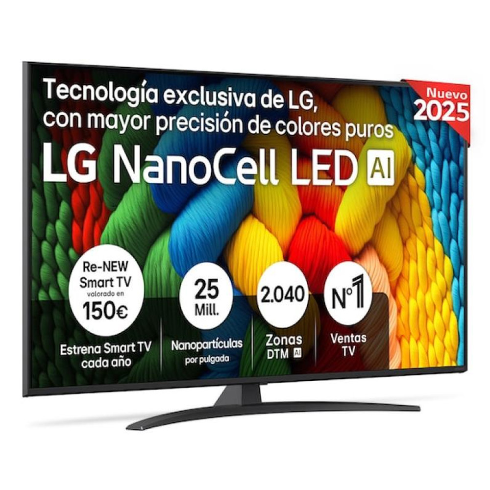 LG NanoCell 55NANO81A6A 139,7 cm (55 Zoll) 4K-LED-TV