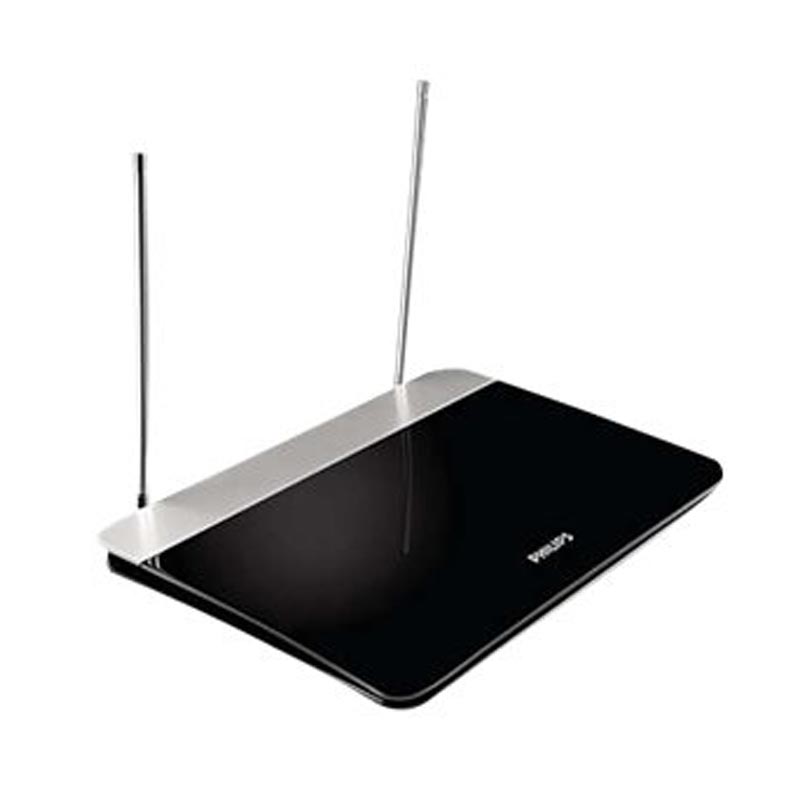 Philips SDV6227/12 Digital Indoor DVB-T Antenne schwarz/Silber
