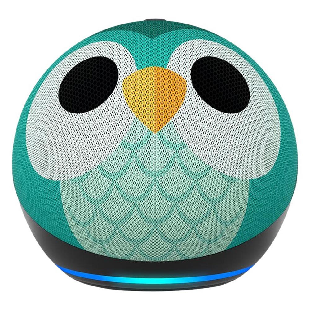 Amazon Echo Dot (5th Generation) Eulen-Design (2. Wahl)