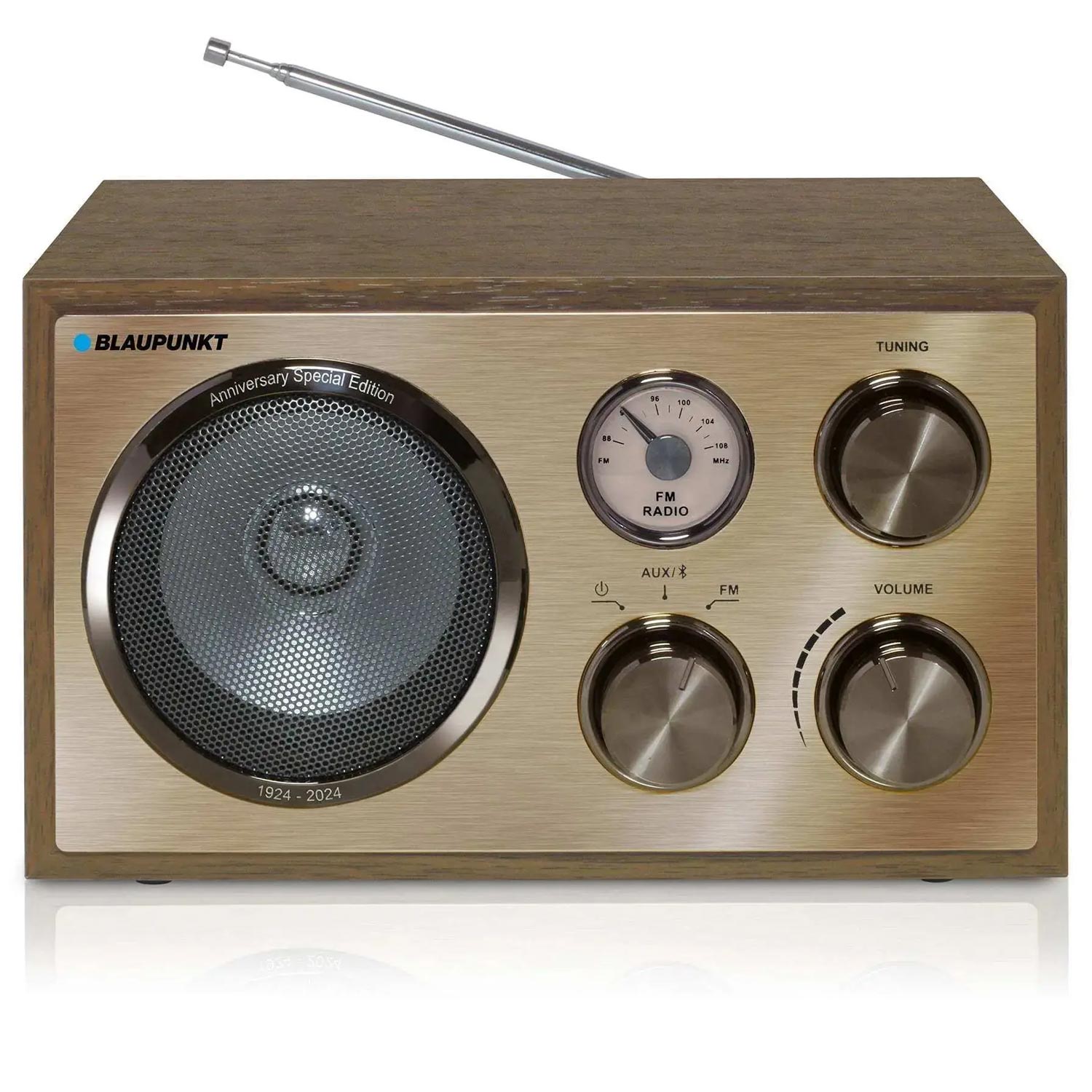 Blaupunkt RXN 180 Nostalgieradio mit Bluetooth messing (2.Wahl)