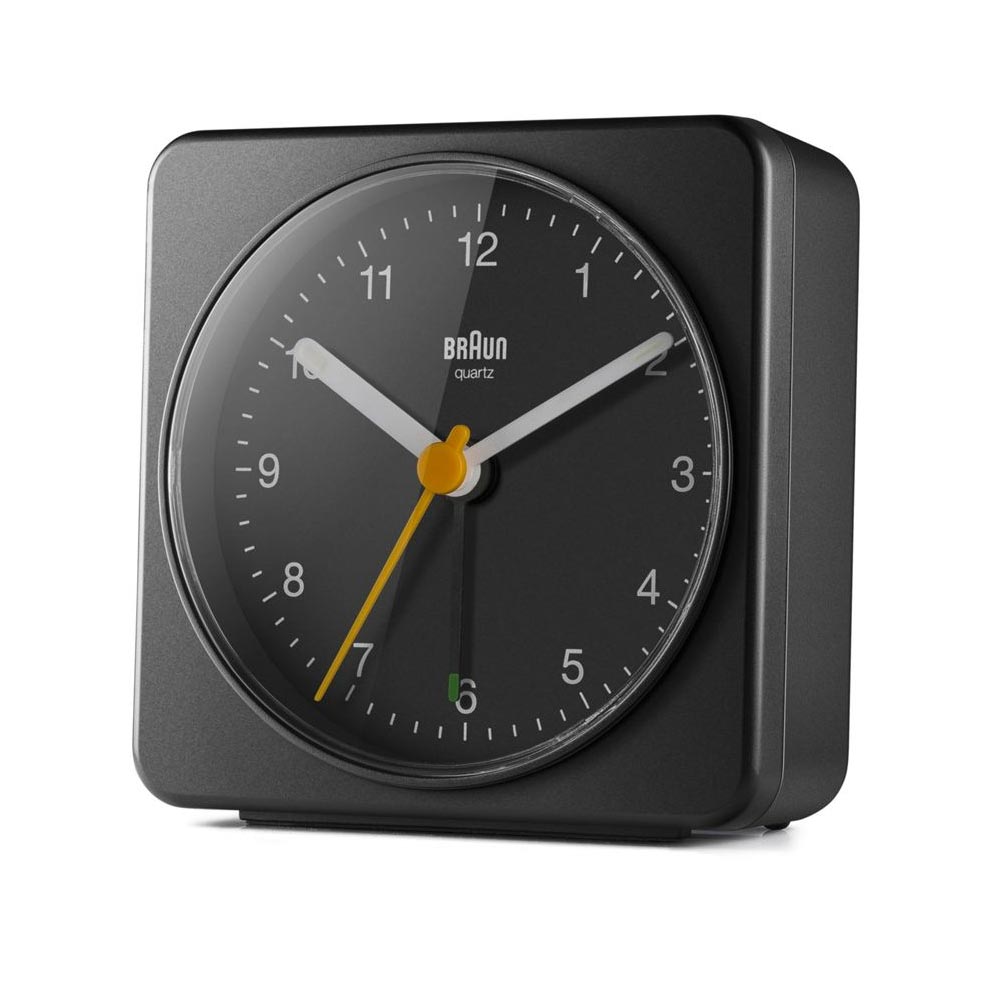 Braun BC 03 B Quarzwecker analog schwarz (2. Wahl)