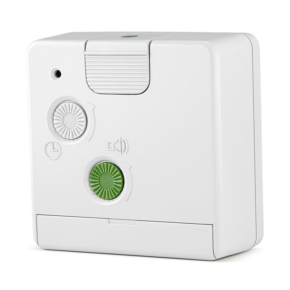 Braun BC02XW klassischer analoger Quarz-Reisewecker weiß