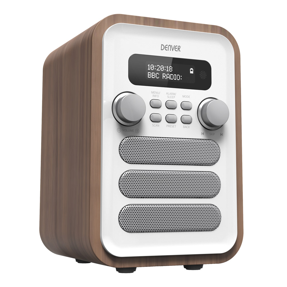 Denver DAB-48 DAB+ Radio weiß