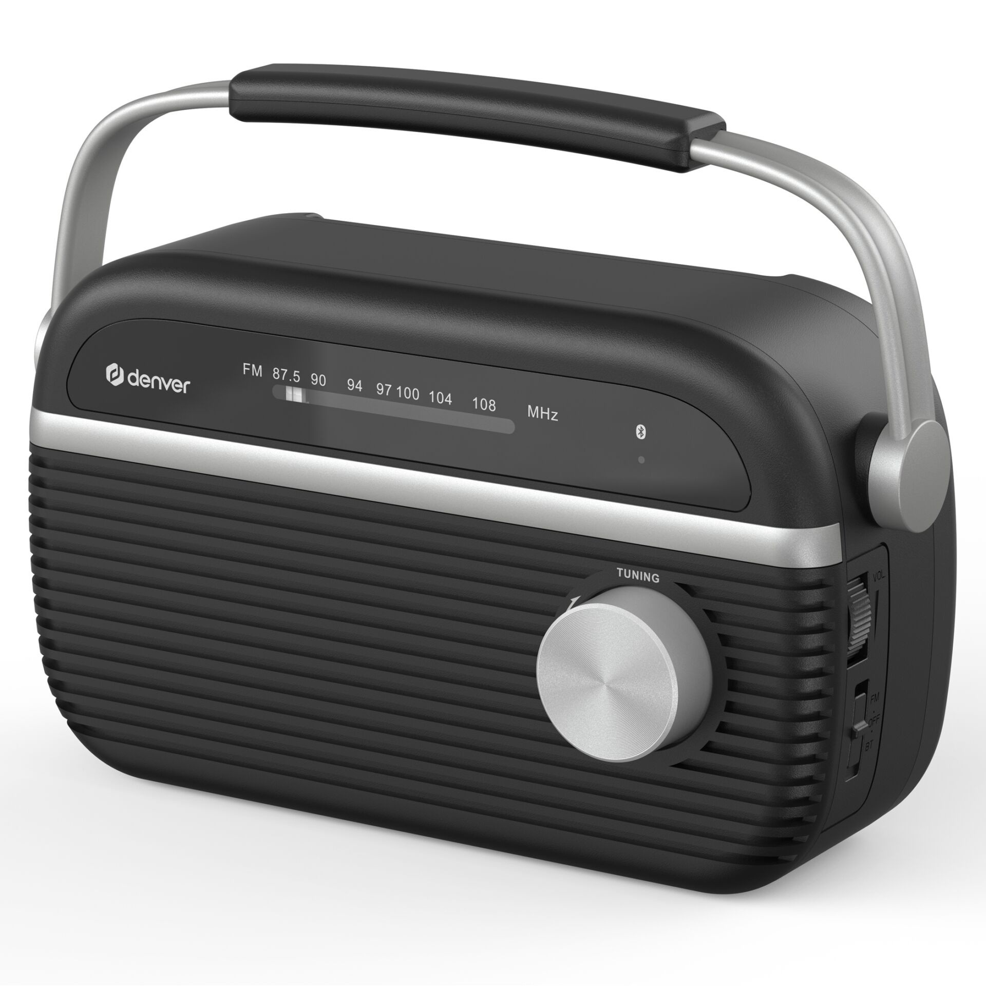 Denver TRB-67B Radio schwarz