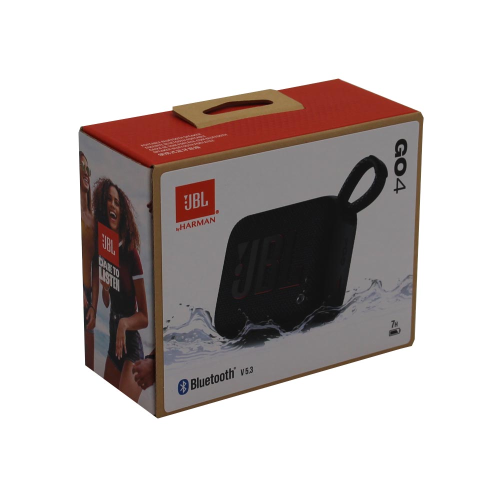 JBL Go 4 Bluetooth-Lautsprecher schwarz