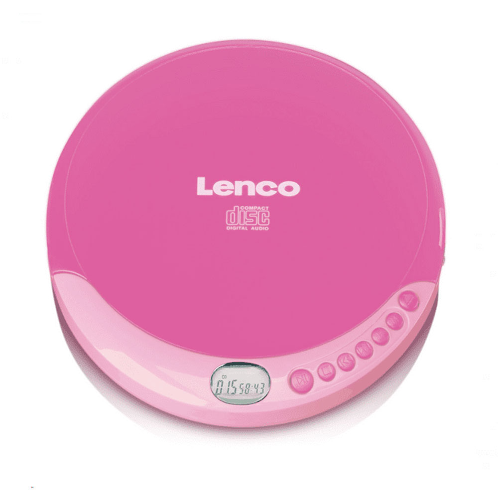 Lenco CD-011PK CD-Player pink