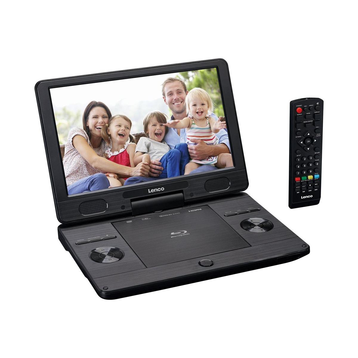 Lenco BRP-1150 Tragbarer Blu-Ray-Player schwarz