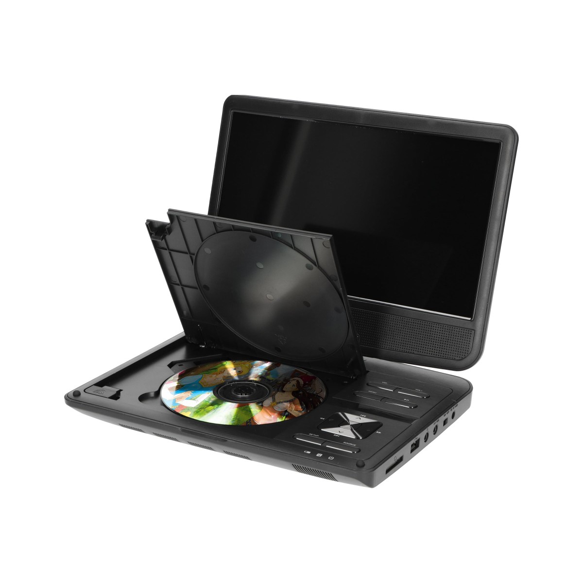 Lenco DVP-1010BK tragbarer DVD-Player schwarz