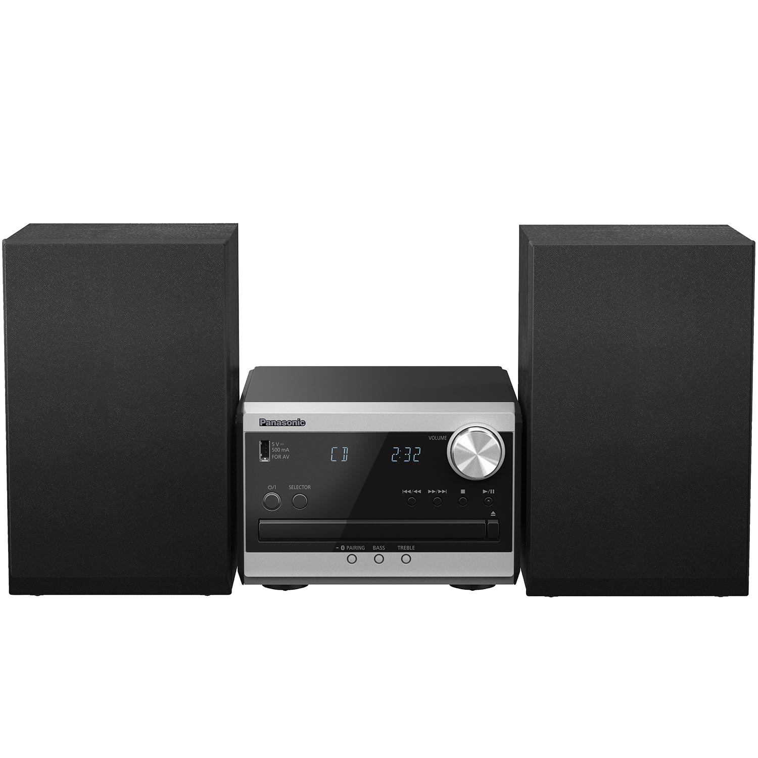 Panasonic SC-PM272 Micro-HiFi-Anlage silber