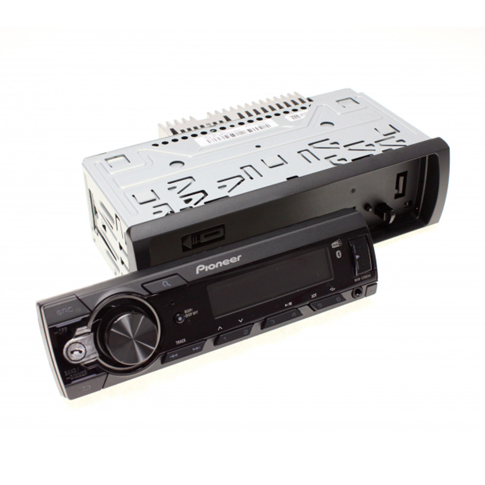 Pioneer MVH-330DAB Autoradio schwarz/grau/rot