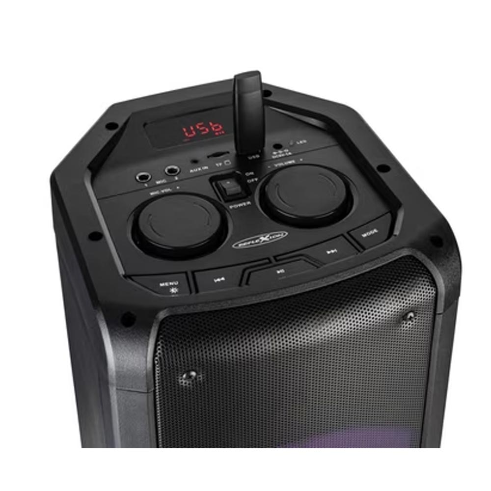 Reflexion PS09BT Mobiler Partylautsprecher mit Radio