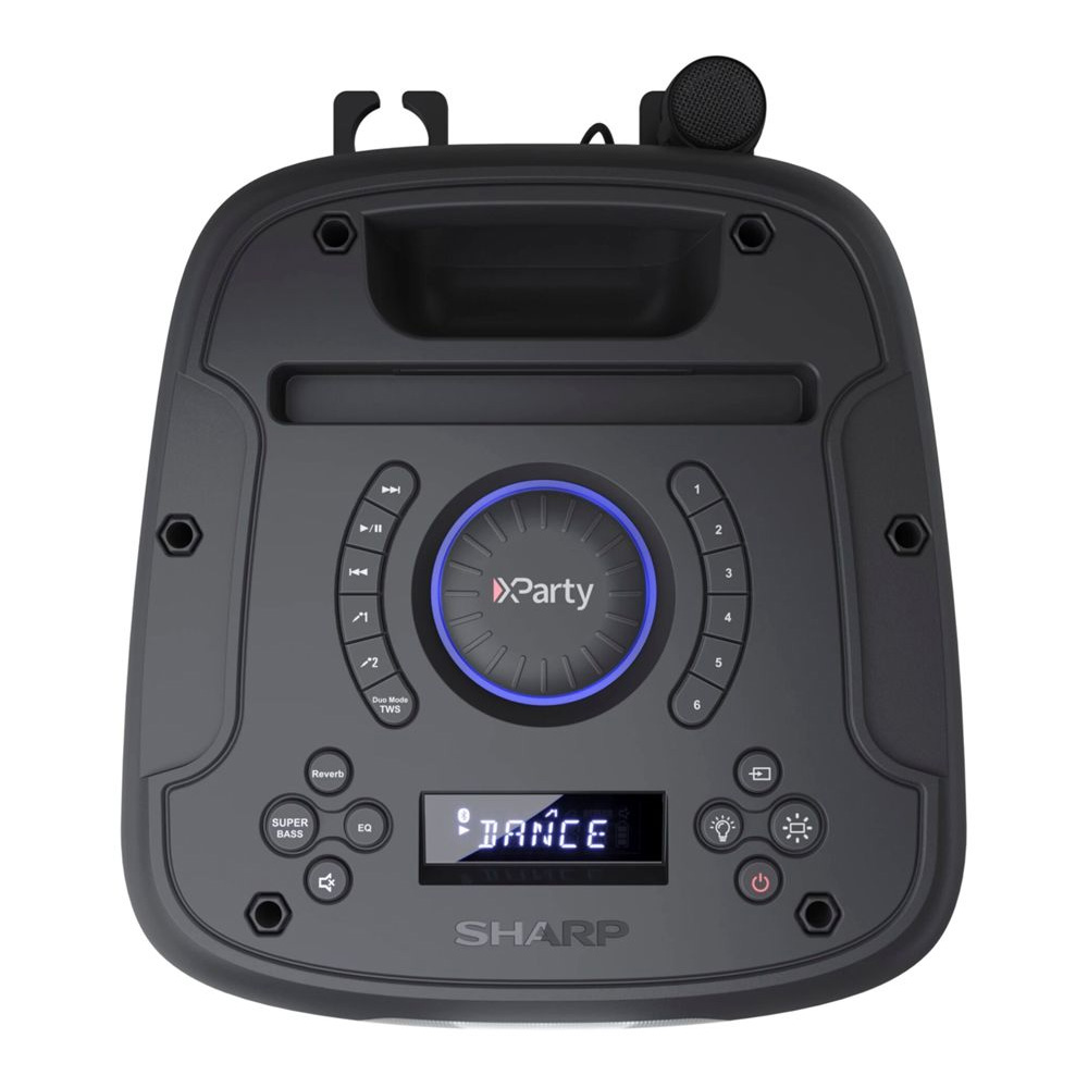 Sharp PS949 Bluetooth Party-Lautsprecher schwarz