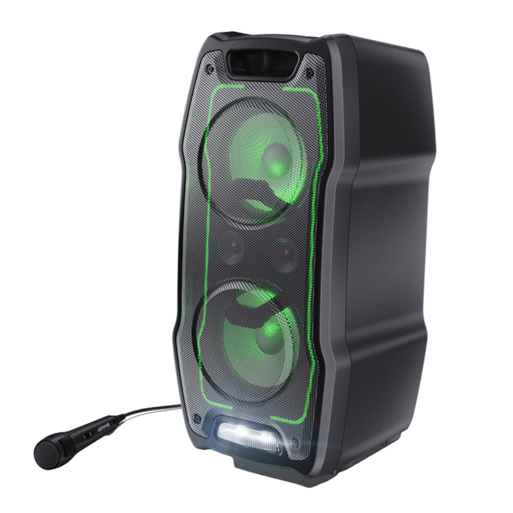 Sharp PS-931 Party-Lautsprecher 180W Lichtshow schwarz