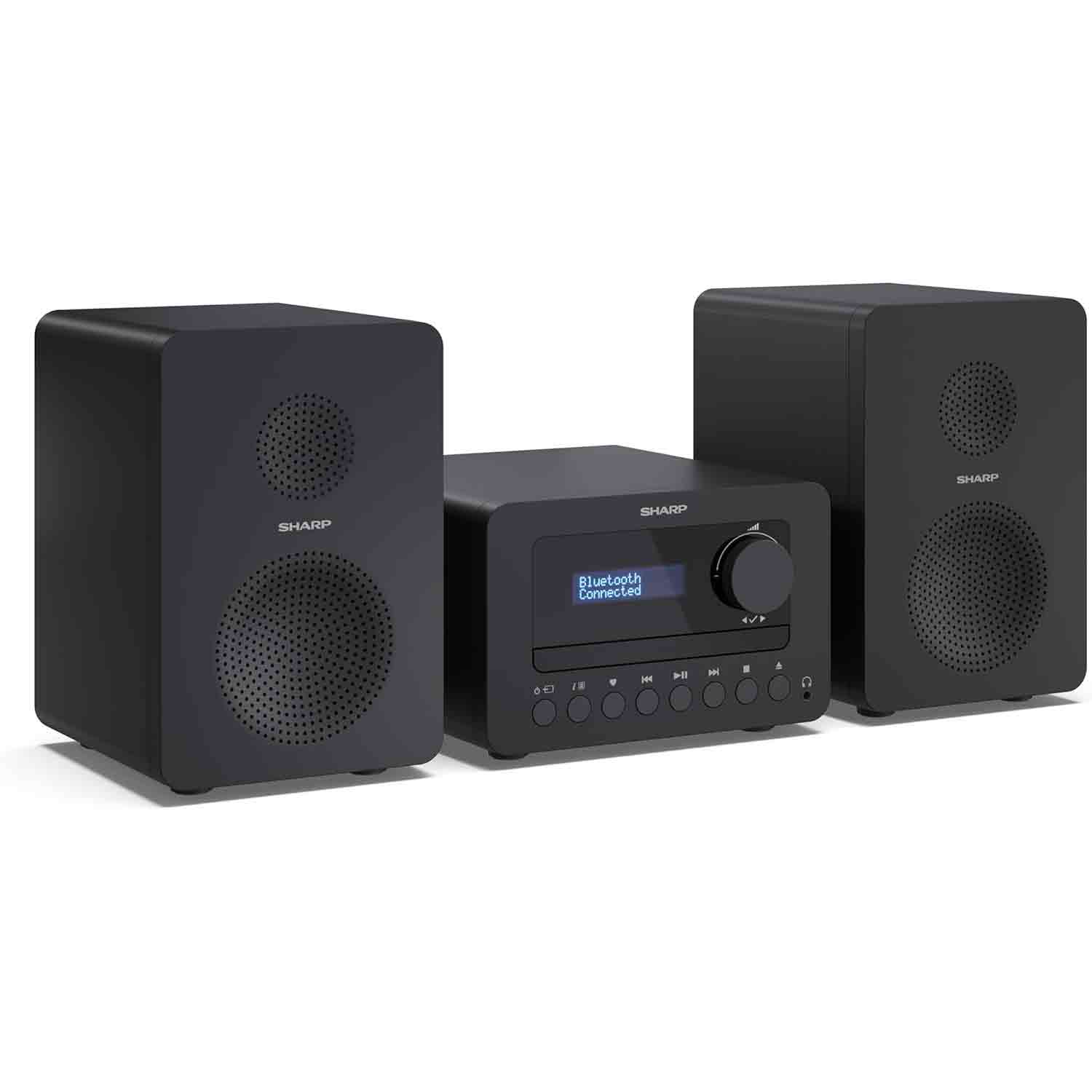 Sharp XLB520D HiFi-Kompaktanlage schwarz
