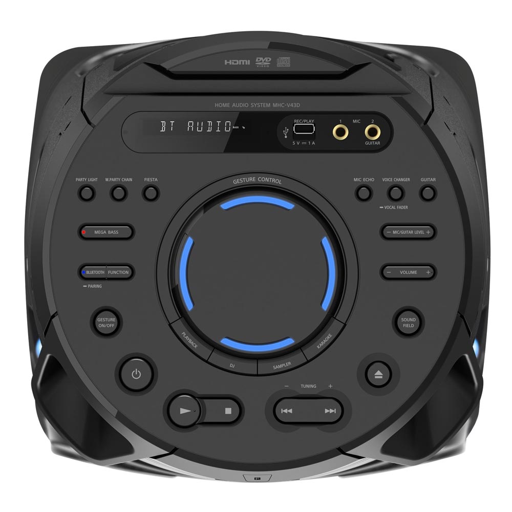 Sony MHC-V43D Party-Soundsystem schwarz