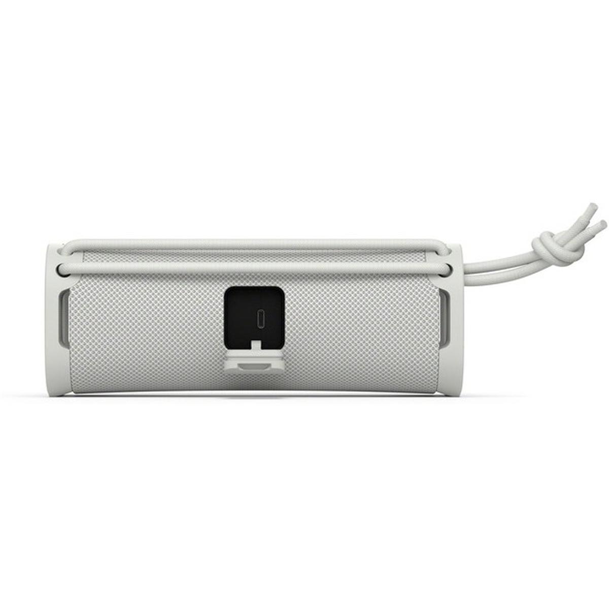 Sony ULT Field 1 kabelloser tragbarer Bluetooth-Lautsprecher mit ULT Power Sound off-white