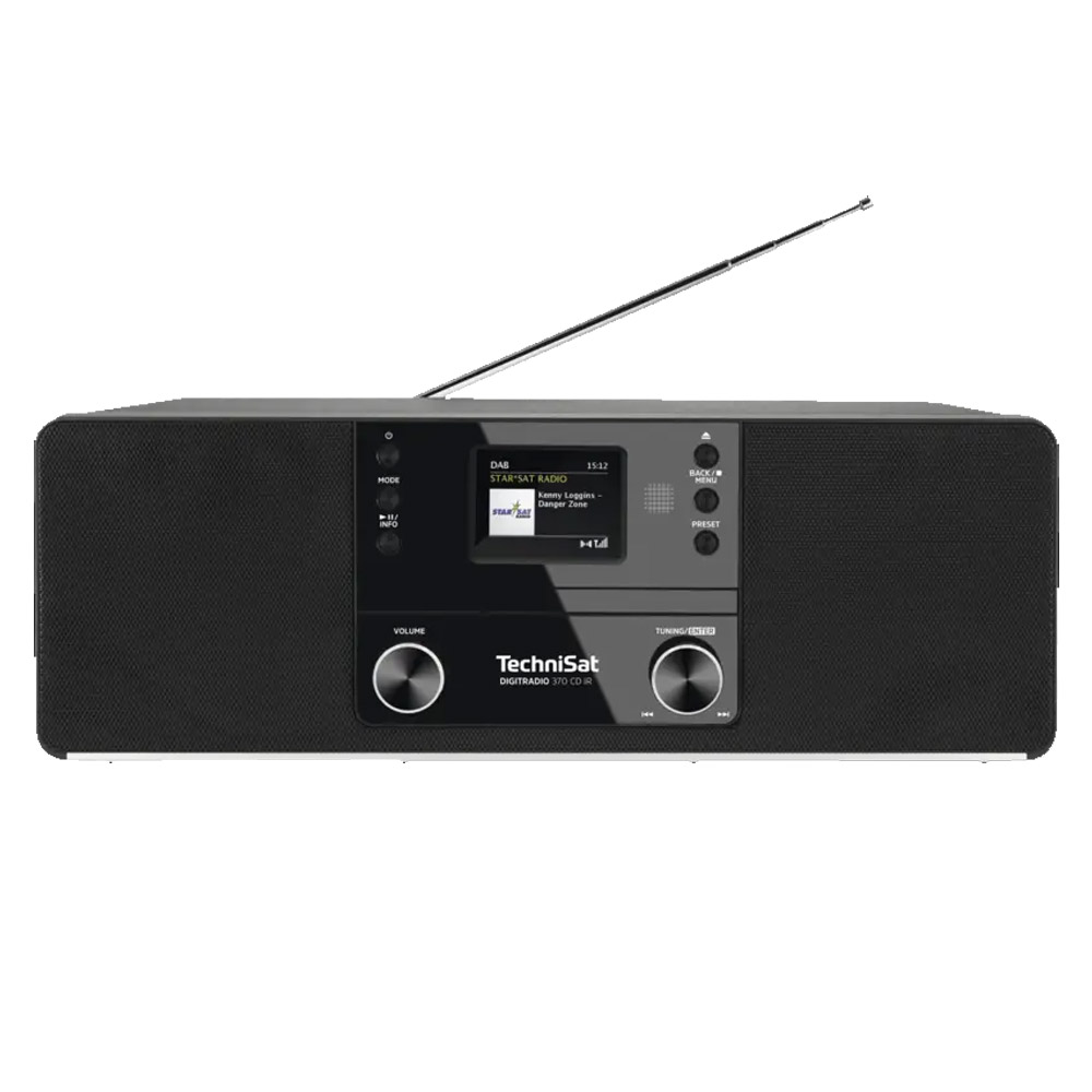 TechniSat DIGITRADIO 370 CD IR Internetradio schwarz