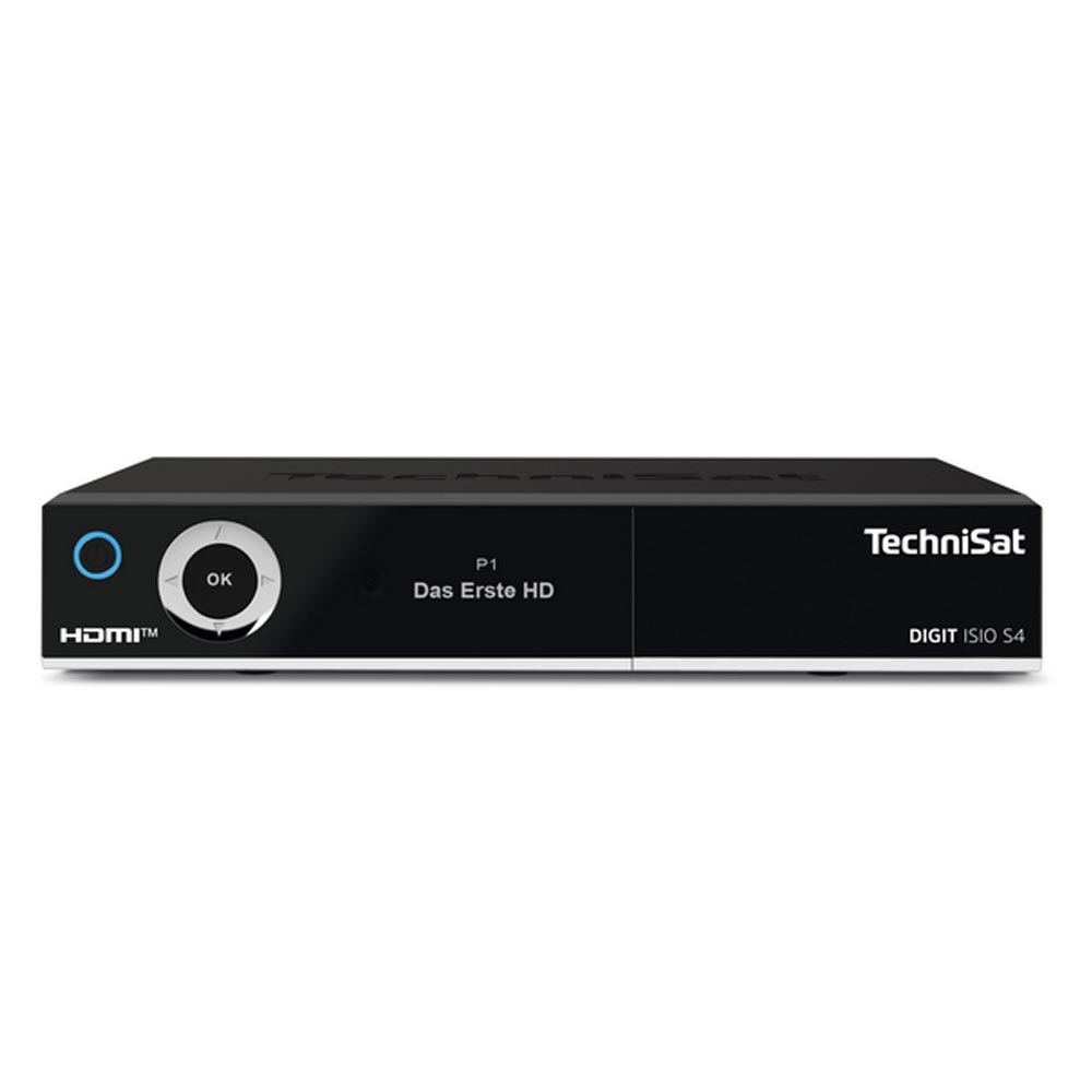 TechniSat DIGIT ISIO S4 Twin Sat-Receiver schwarz