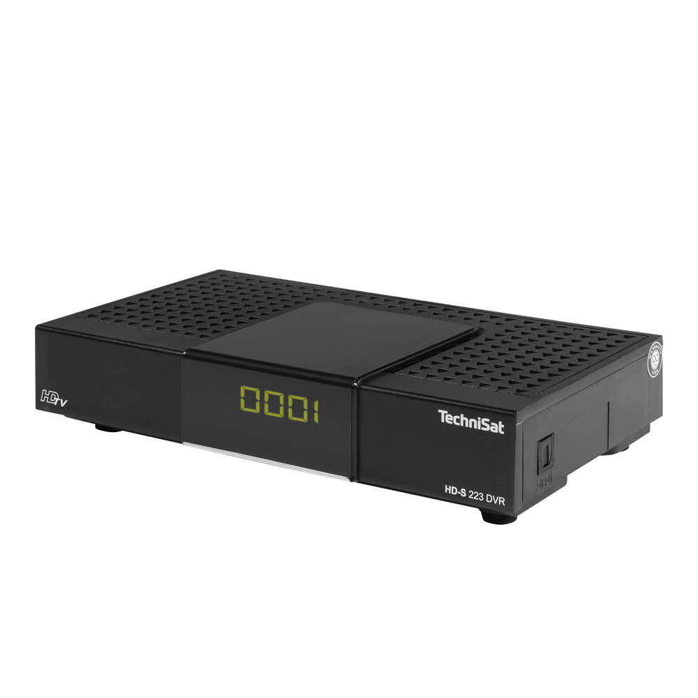 TechniSat HD-S 223 DVR Sat-Receiver schwarz