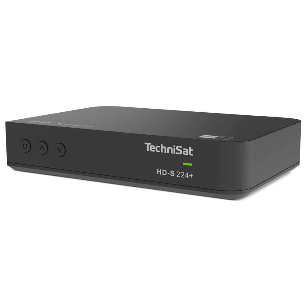 TechniSat HD-S 224+ SAT-Receiver schwarz (2. Wahl)