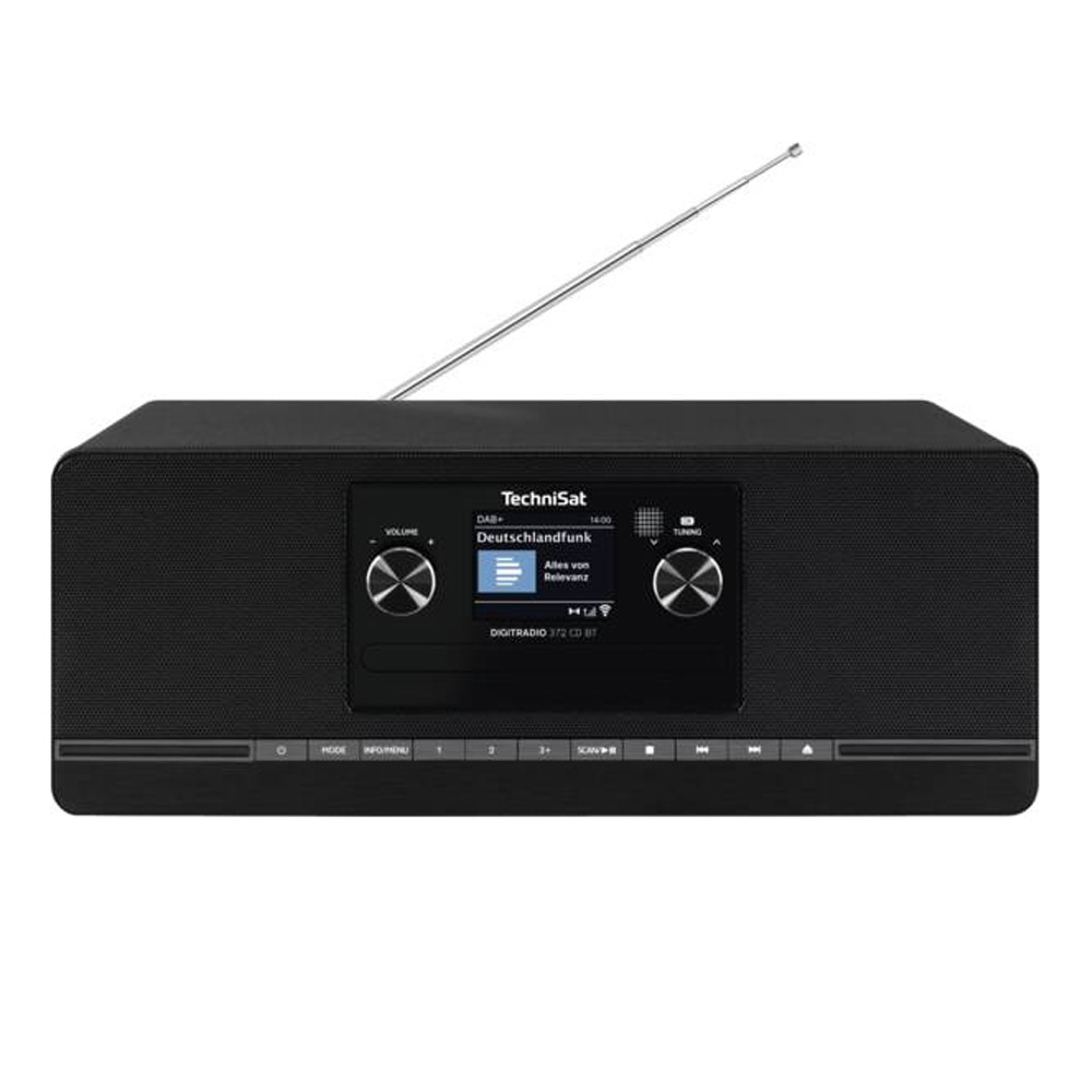 TechniSat DigitRadio 372 CD BT Kompaktanlage schwarz