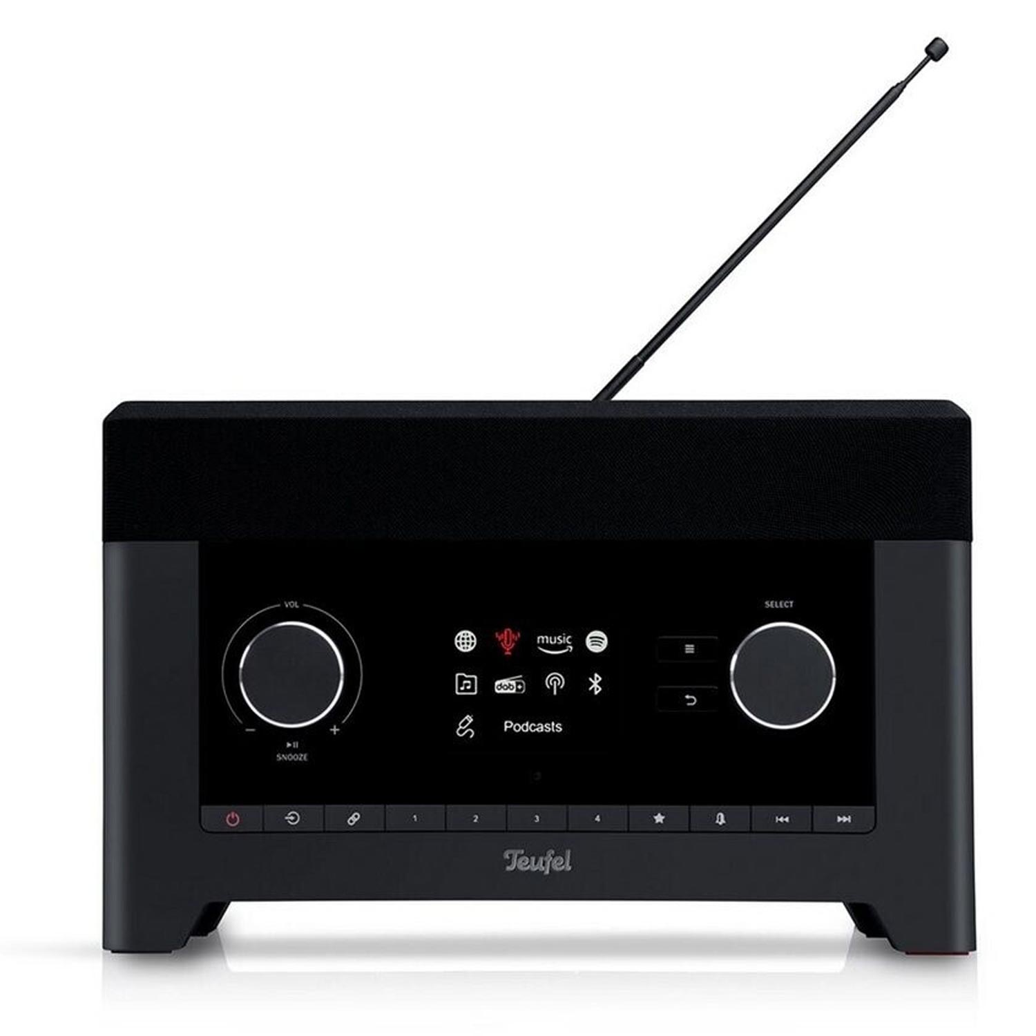 Teufel Radio 3SIXTY Digitalradio Bluetooth Lautsprecher schwarz