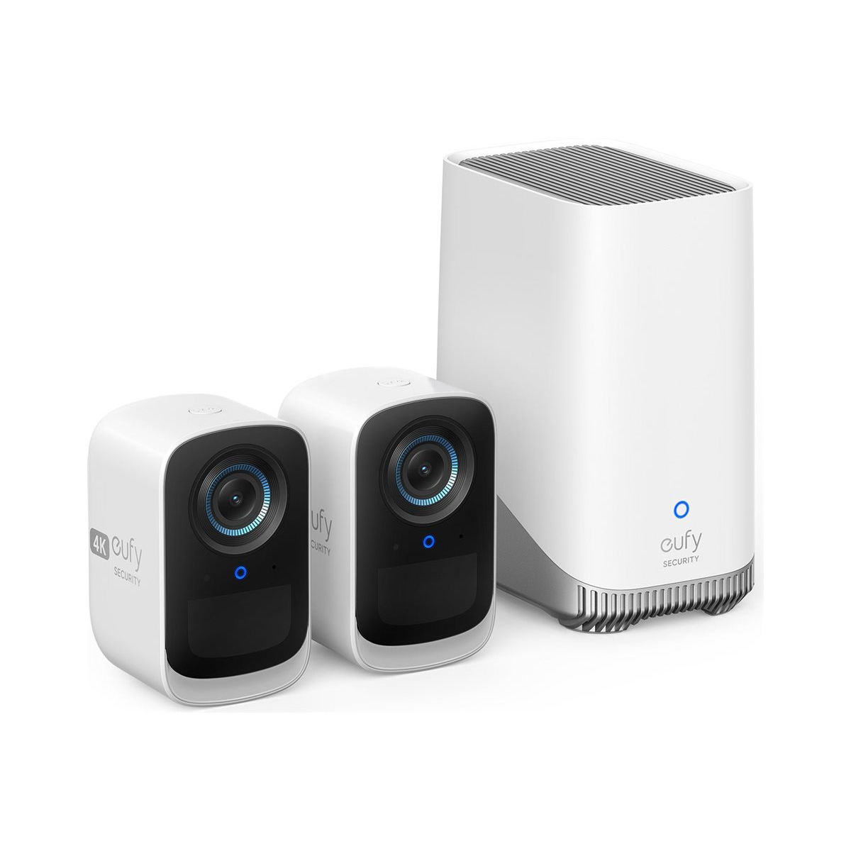 eufy Security eufyCam S300 3C 4K-Überwachungskamera weiß