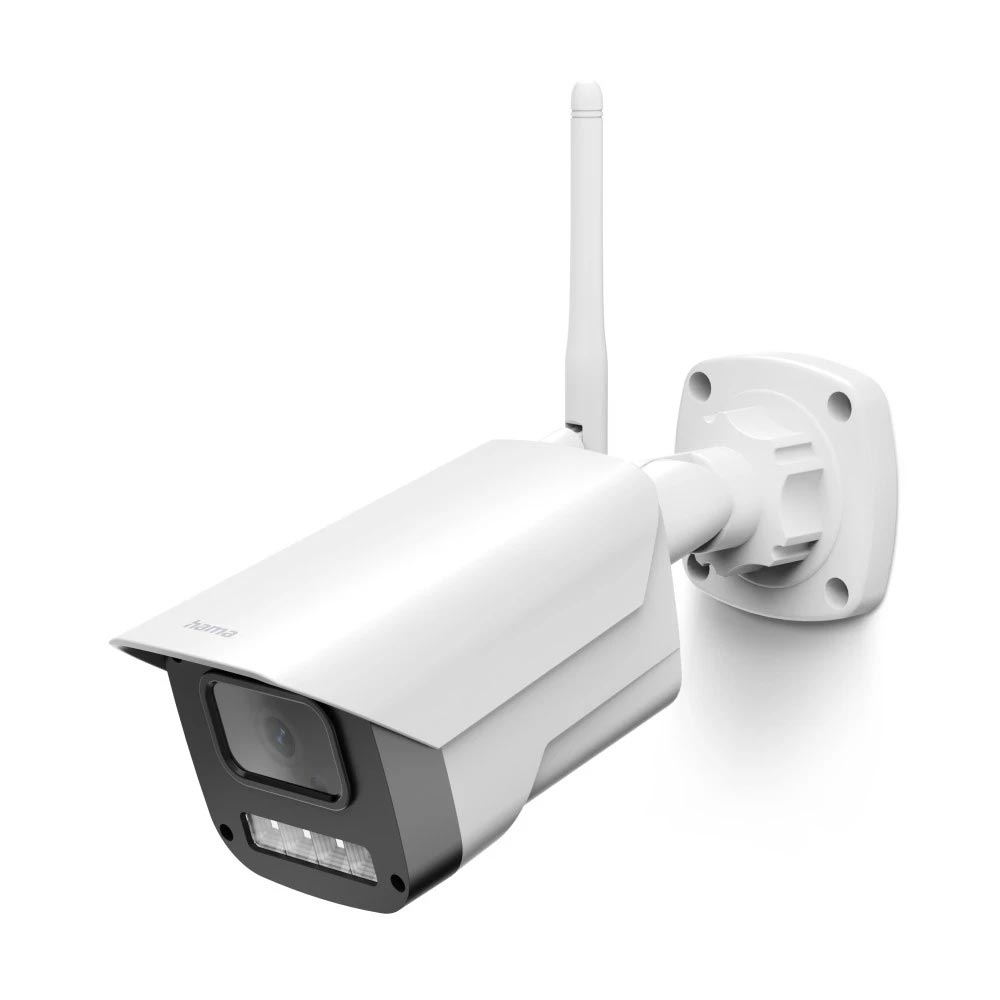 Hama Smarte Überwachungskamera WLAN für außen Nachtsicht 1080p Aufzeichnung