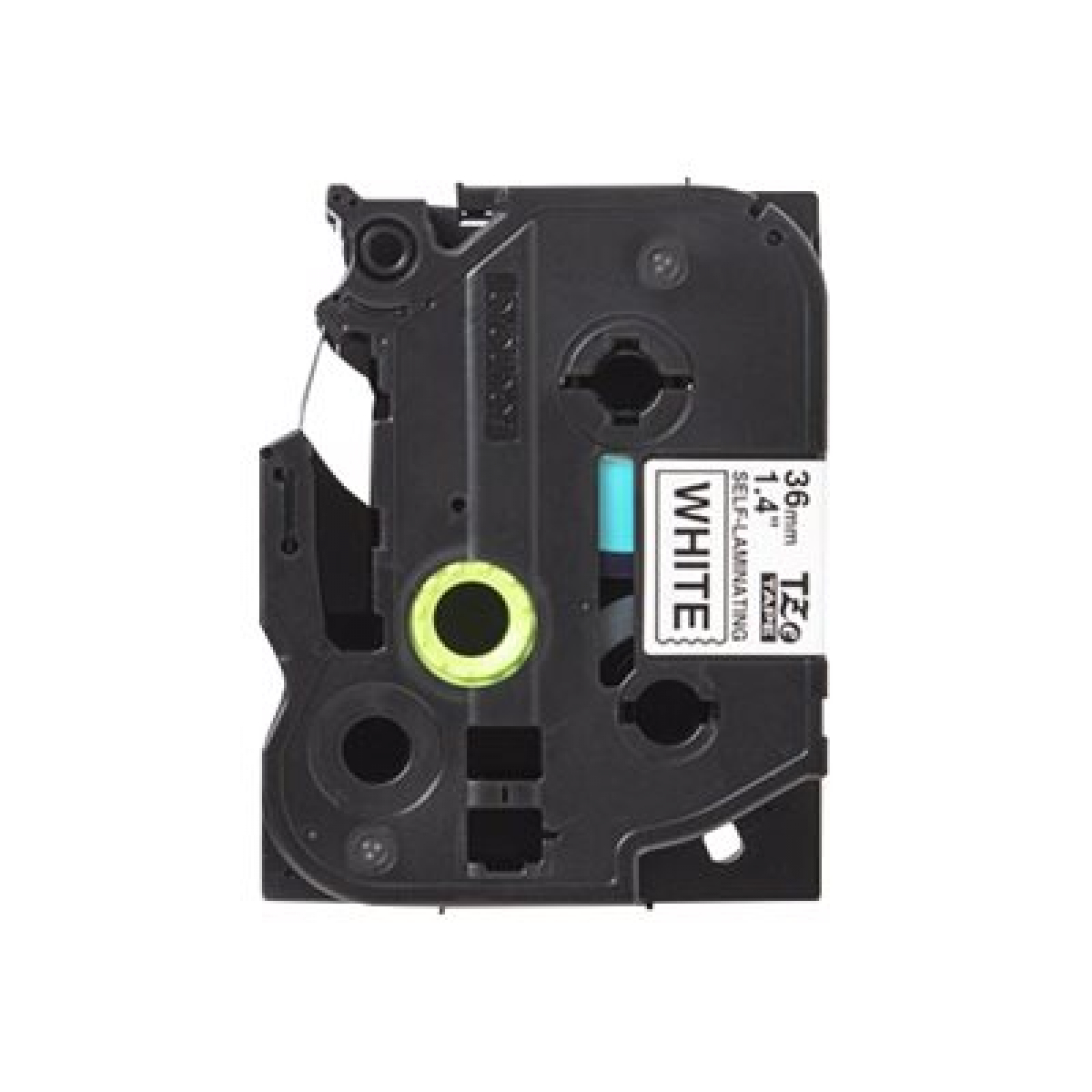 Brother TZe-SL261 selbstlaminierendes Schriftband schwarz auf weiß 36mm x 8m