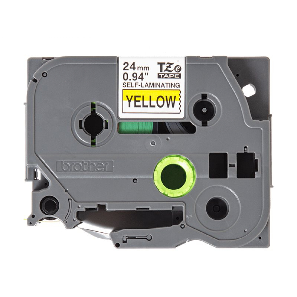 Brother TZe-SL651 selbstlaminierendes Schriftband schwarz auf gelb 24mm x 8m