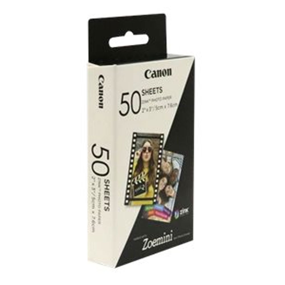 Canon Zoemini Fotopapier 50 Blatt weiß